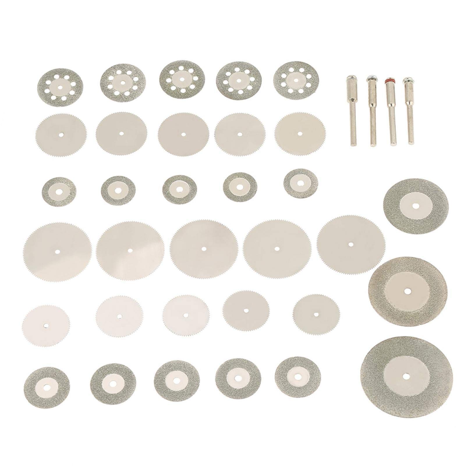 37pcs Diamond Cutting Disc Set for Rotary Tools - Metal & Tile Cutting