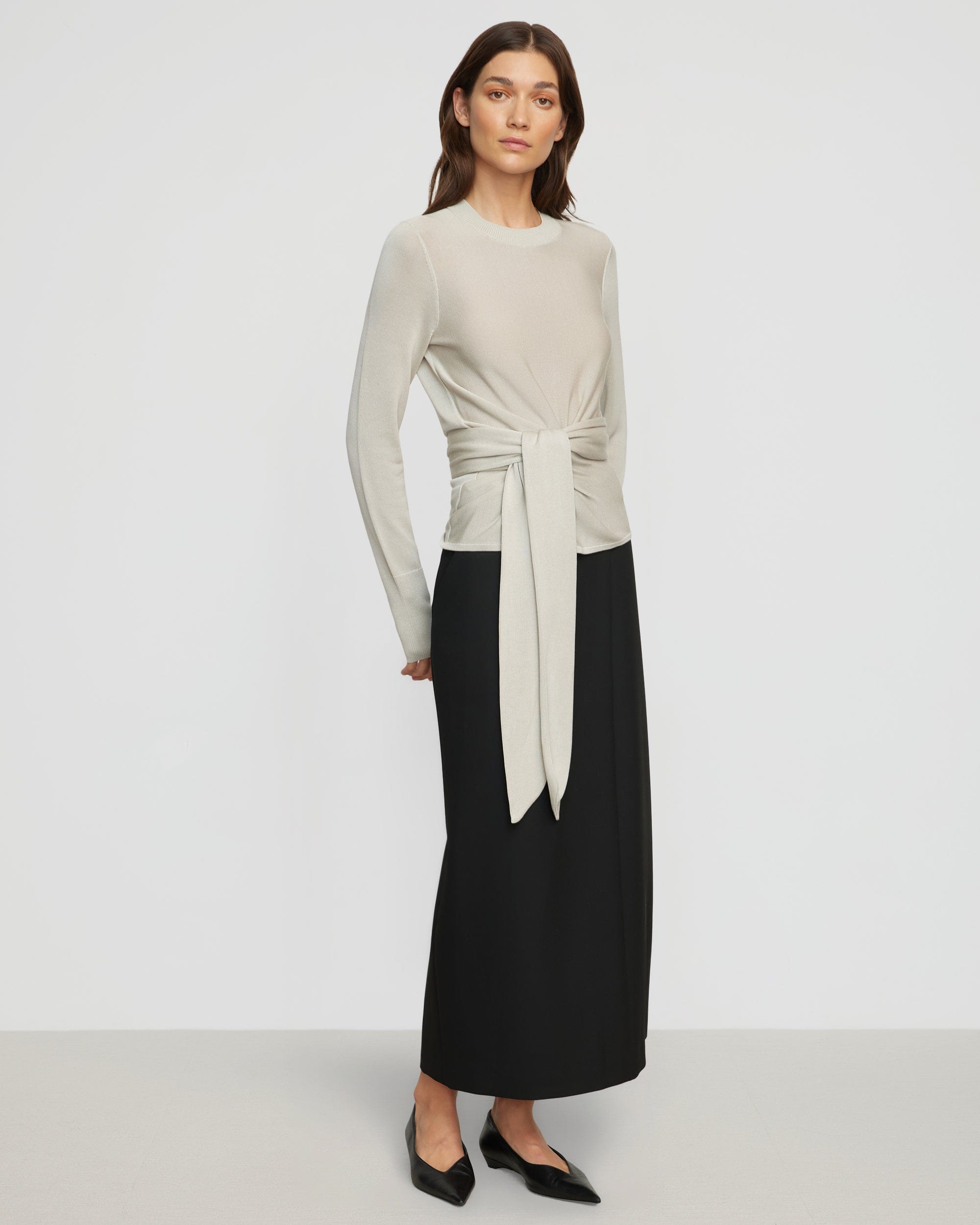 Stylish Spencer Wrap Maxi Skirt for Women - Flowy Boho Long Skirt with Side Slit - Perfect for Beach, Vacation & Summer Outfits