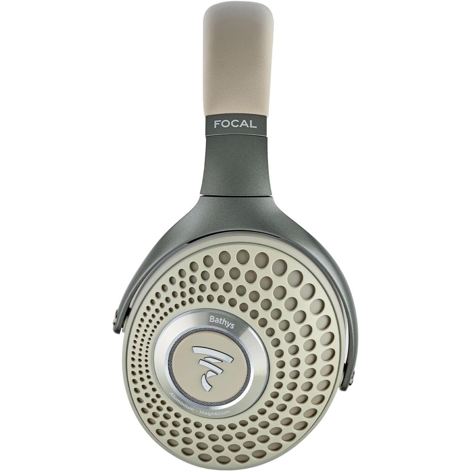 Focal Bathys Premium Wireless Bluetooth Headphones with Hi-Res Audio & Built-In DAC - Noise Cancelling Over-Ear Headphones for Travel, Work & Music Lovers