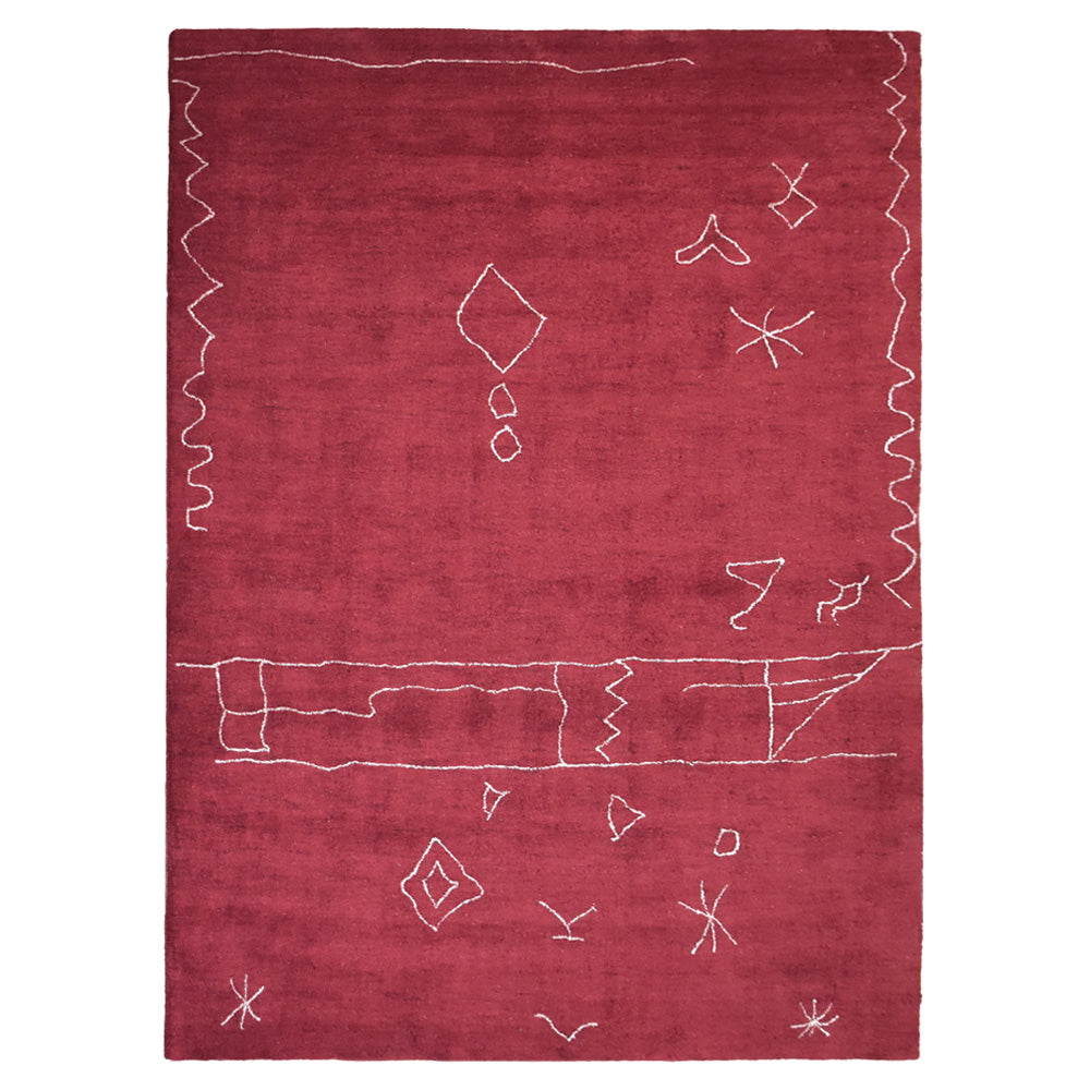 Hand Knotted Radiance Rug - Premium Bohemian Style Area Rug for Living Room, Bedroom, or Office - Soft & Durable Home Decor