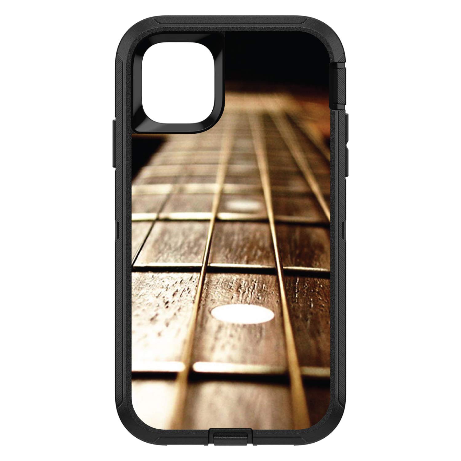 DistinctInk Custom Skin Decal for OtterBox Defender Case iPhone 11 Pro (5.8 Inch) - Guitar Strings Design | Protective Vinyl Sticker Wrap | Perfect for Personalization and Style Enhancement