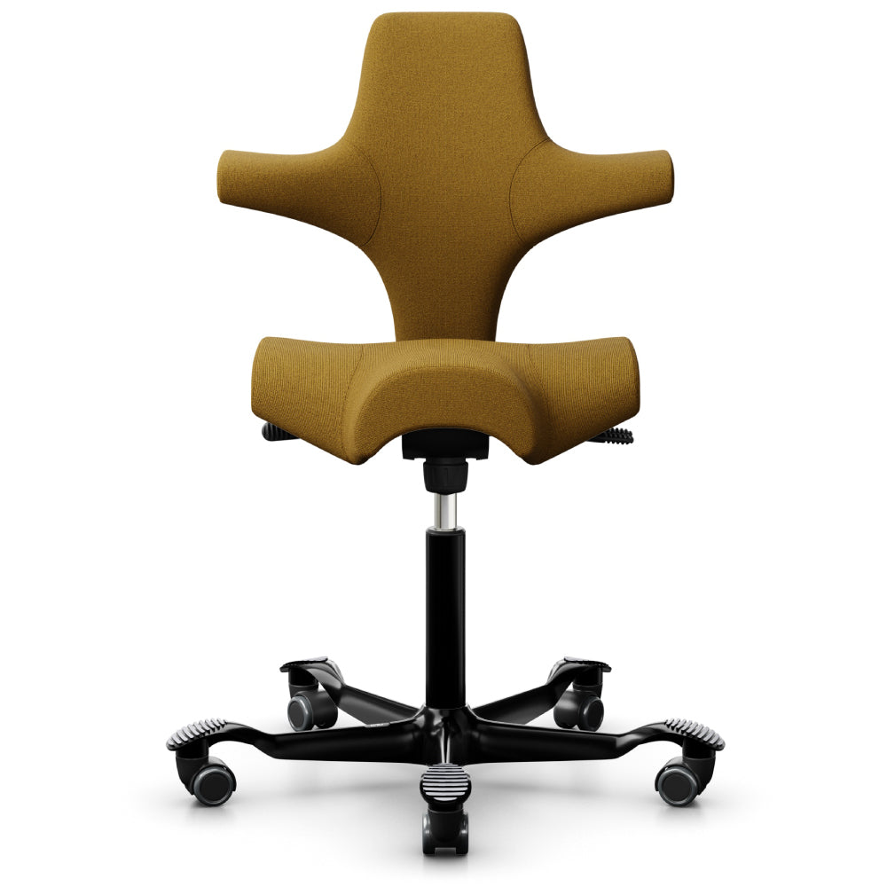 HÅG Capisco 8106 Ergonomic Saddle Chair - Adjustable Height & Tilt for Office & Home Workspace - Perfect for Desk Work, Gaming & Creative Professionals