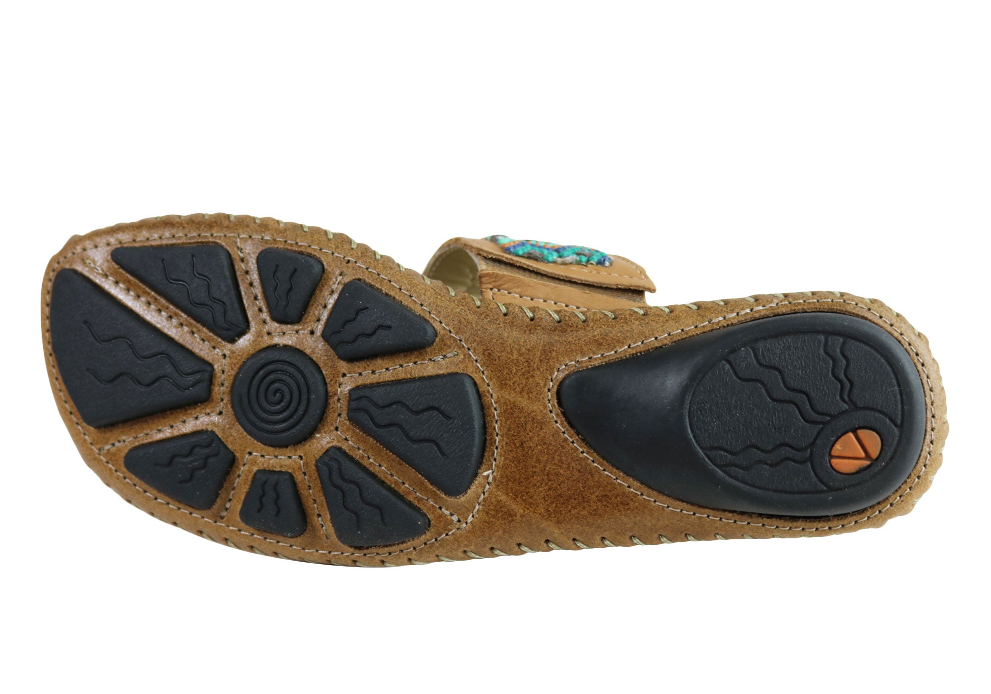 Andacco Zenia Women's Comfortable Leather Sandals - Brazilian Made Flip Flops for Beach, Travel & Summer Outfits