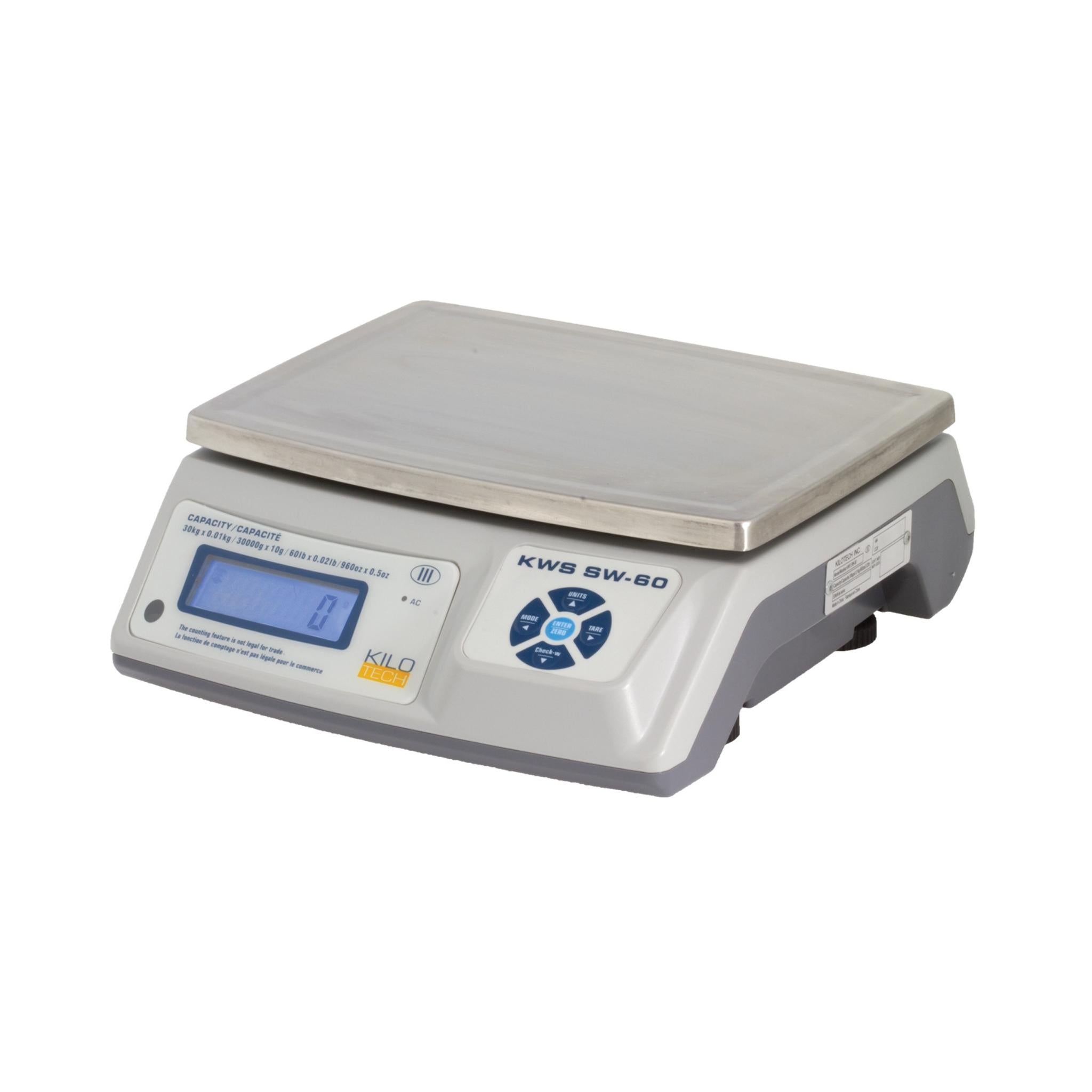 Kilotech KWS SW Digital Weighing Scale - High Precision Electronic Kitchen Scale for Cooking, Baking & Coffee | Perfect for Home, Restaurant & Commercial Use