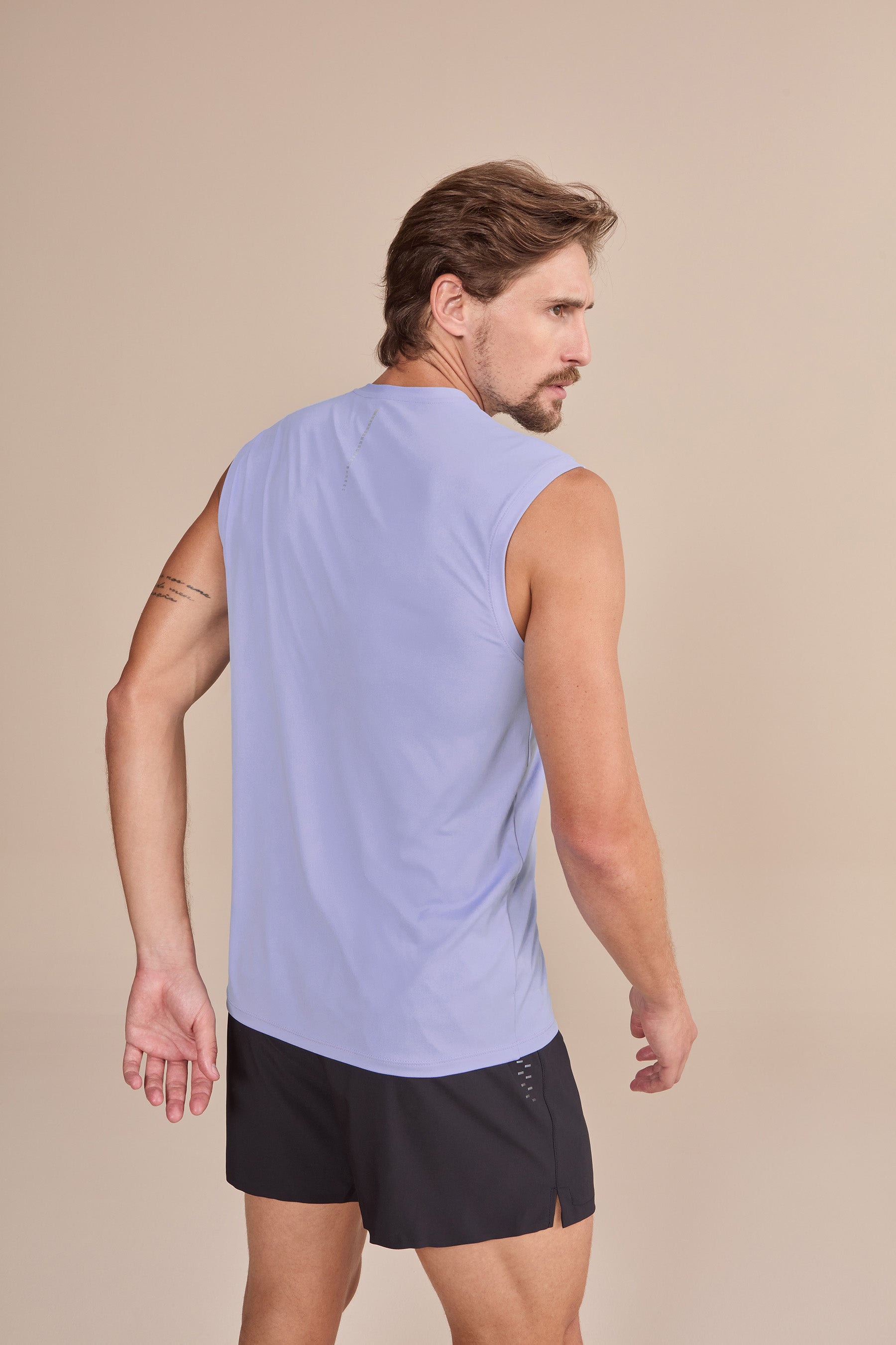 Breathable Bio Stretch Men's Tank Top - Lightweight & Comfortable for Gym, Running & Summer Outfits
