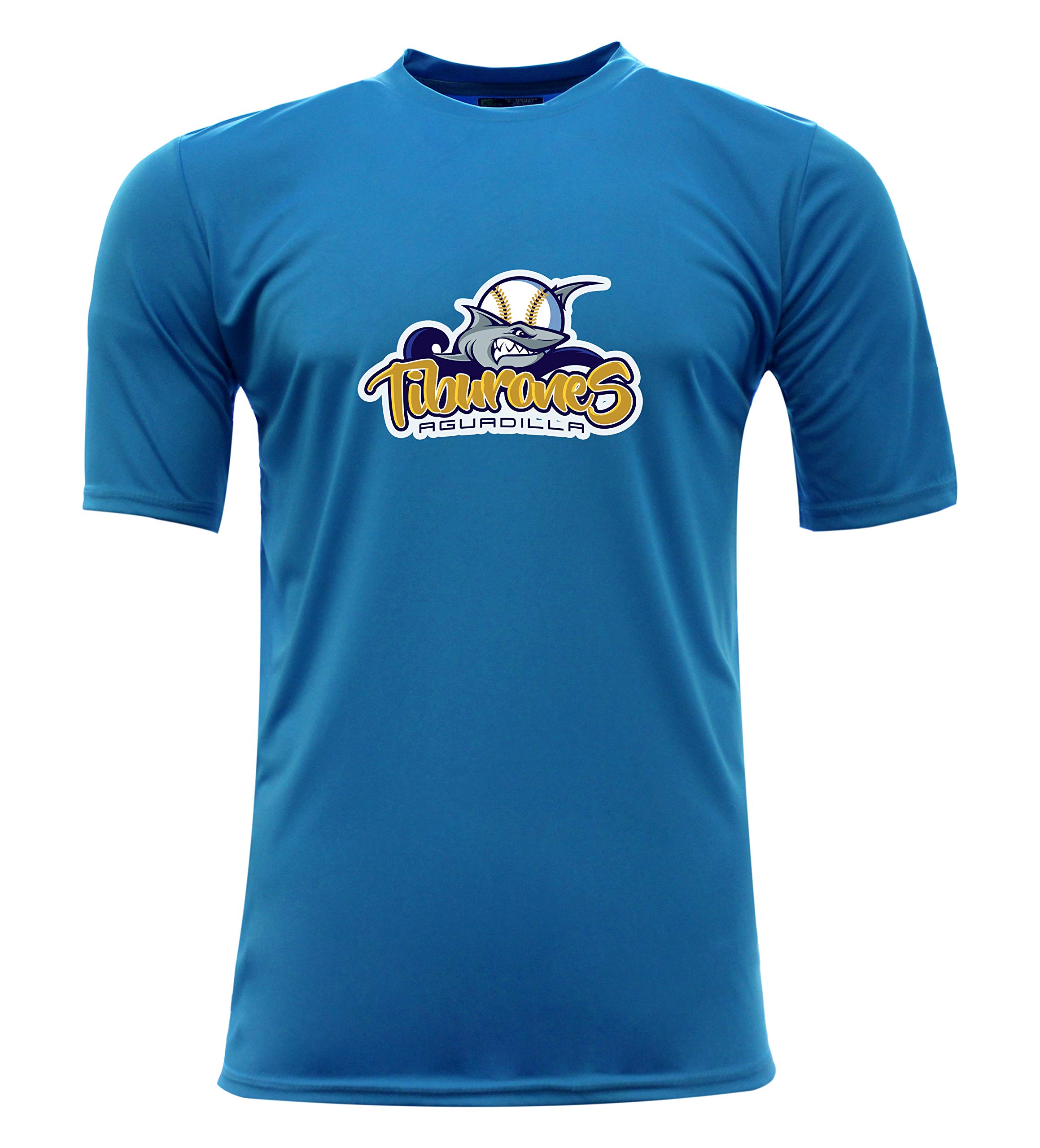 ARZA Tiburones Aguadilla Fan Jersey - Breathable Microfiber Baseball Shirt for Men & Women - Multiple Team Colors - Perfect for Game Day, Sports Events & Fan Gear Collection