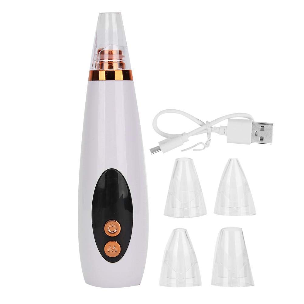 Rechargeable Blackhead Remover Vacuum - Electric Pore Cleaner for Face & Acne Treatment | Portable Blackhead Suction Device for Home & Travel Skincare Routine