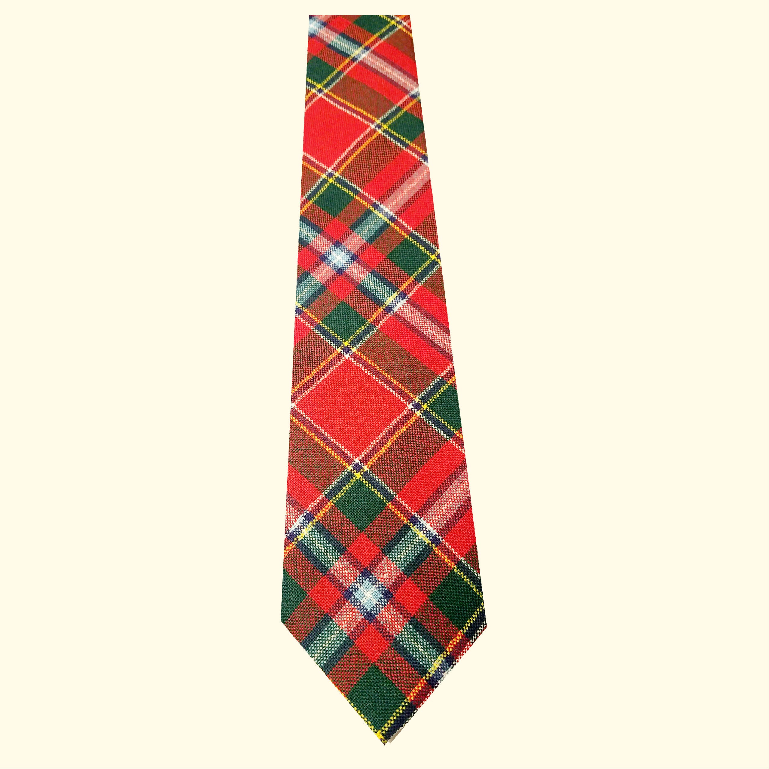 Premium Wool Tartan Neckties for Men - 99 Modern Color Patterns | Perfect for Weddings, Business & Formal Events