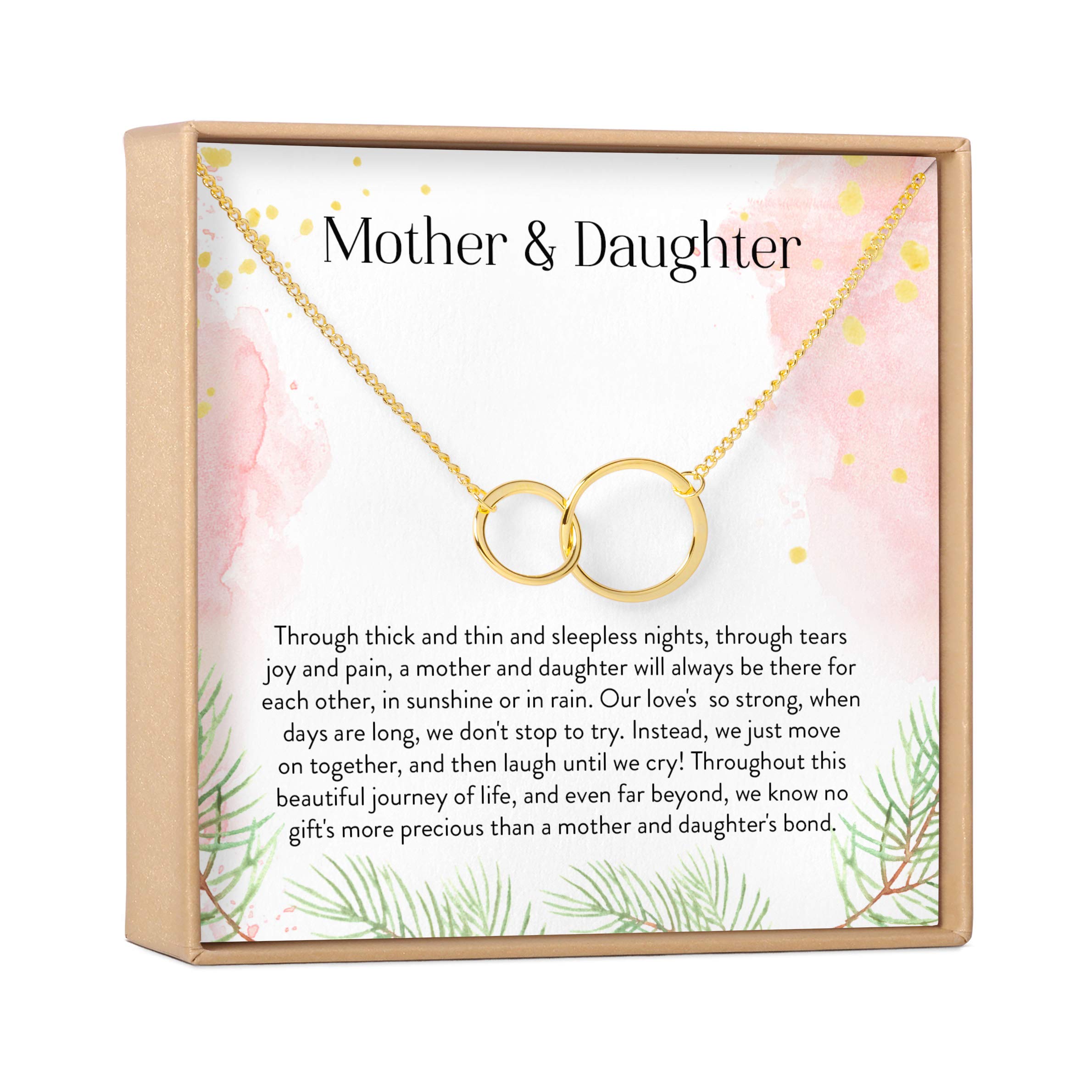 Mother & Daughter Necklace Set - Heart Shaped Matching Jewelry Gift for Birthday, Christmas, Anniversary | Perfect for Family Bonding & Special Occasions