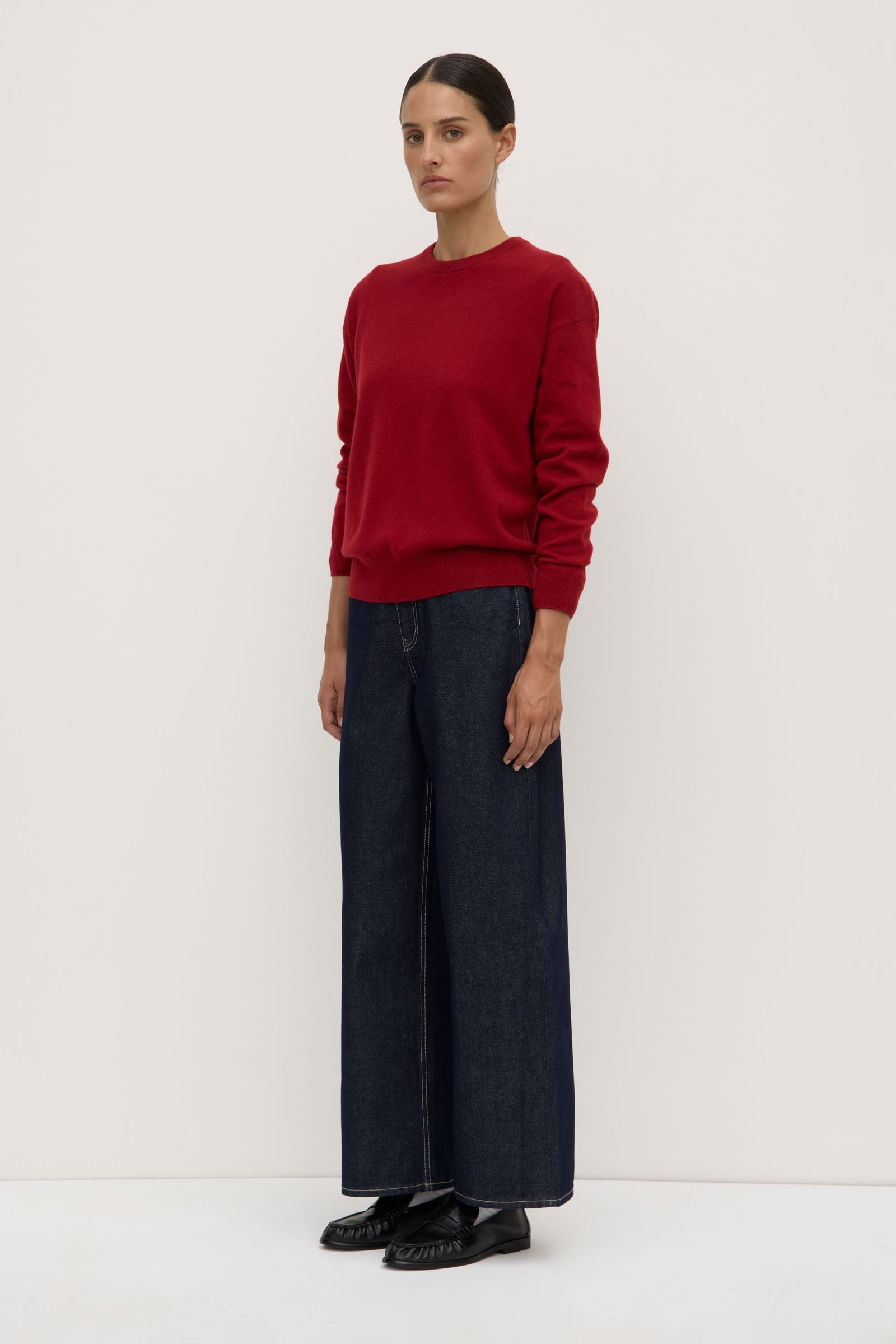 Luxury Lara Cashmere Knit Sweater for Women - Soft & Warm Winter Pullover - Perfect for Office, Travel & Casual Outfits