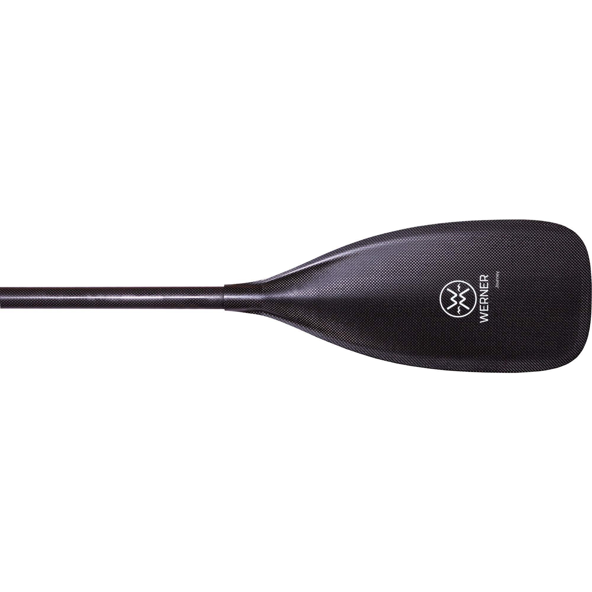 Premium Werner Journey 1-Piece Carbon Fiber Canoe Paddle - Lightweight & Durable for Kayaking, Canoeing & Water Sports Adventures