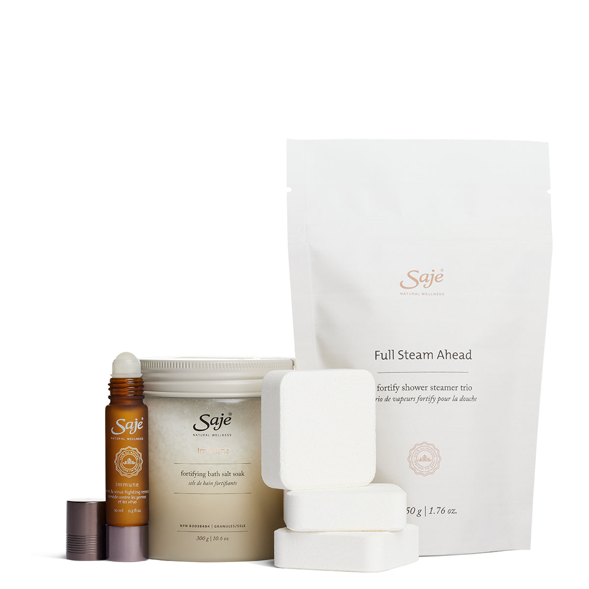 Cold & Flu Relief Bundle - Soothe Symptoms & Boost Immunity | Essential for Travel, Work & Home Care