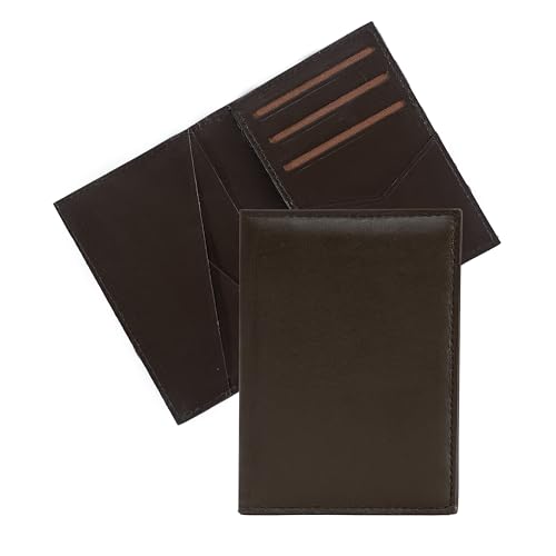Card Holder-Dark Brown-Cowhide
