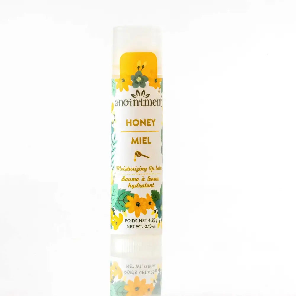Anointment Honey Lip Balm - Moisturizing & Nourishing for Dry, Chapped Lips - Perfect for Winter Skincare & Daily Hydration