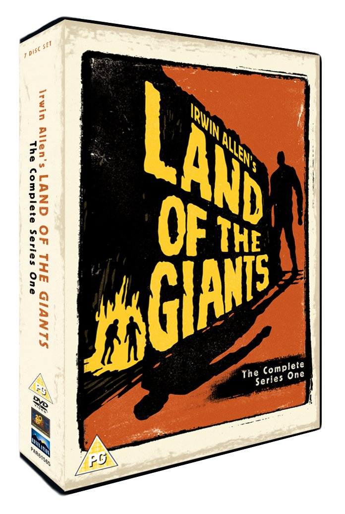 Land of the Giants - Complete Season 1 DVD Box Set (1968 Classic Sci-Fi TV Series) | UK Import | Perfect for Sci-Fi Collectors & Nostalgic TV Show Fans