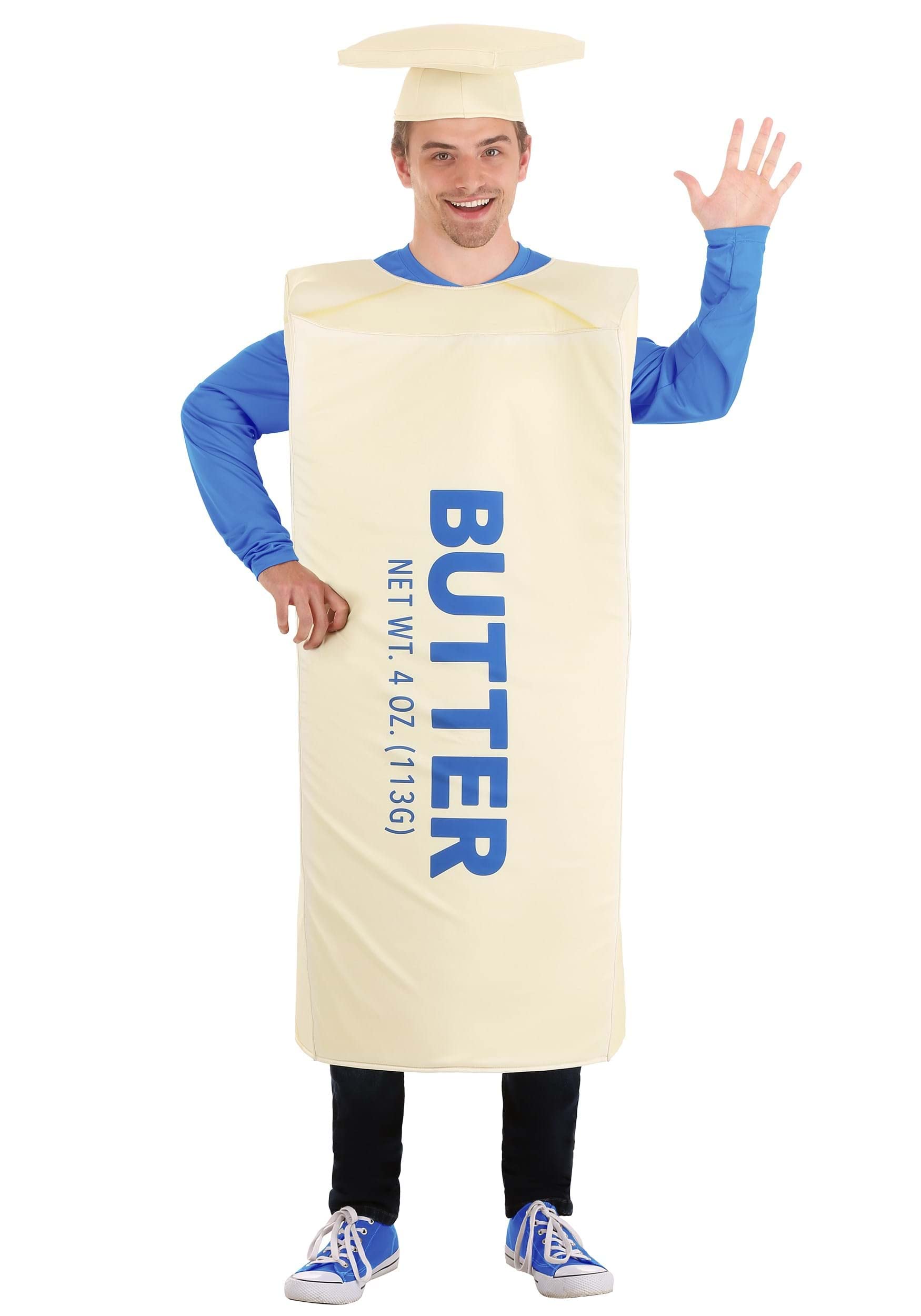 Funny Stick of Butter Costume for Adults - Perfect for Halloween, Cosplay, and Themed Parties