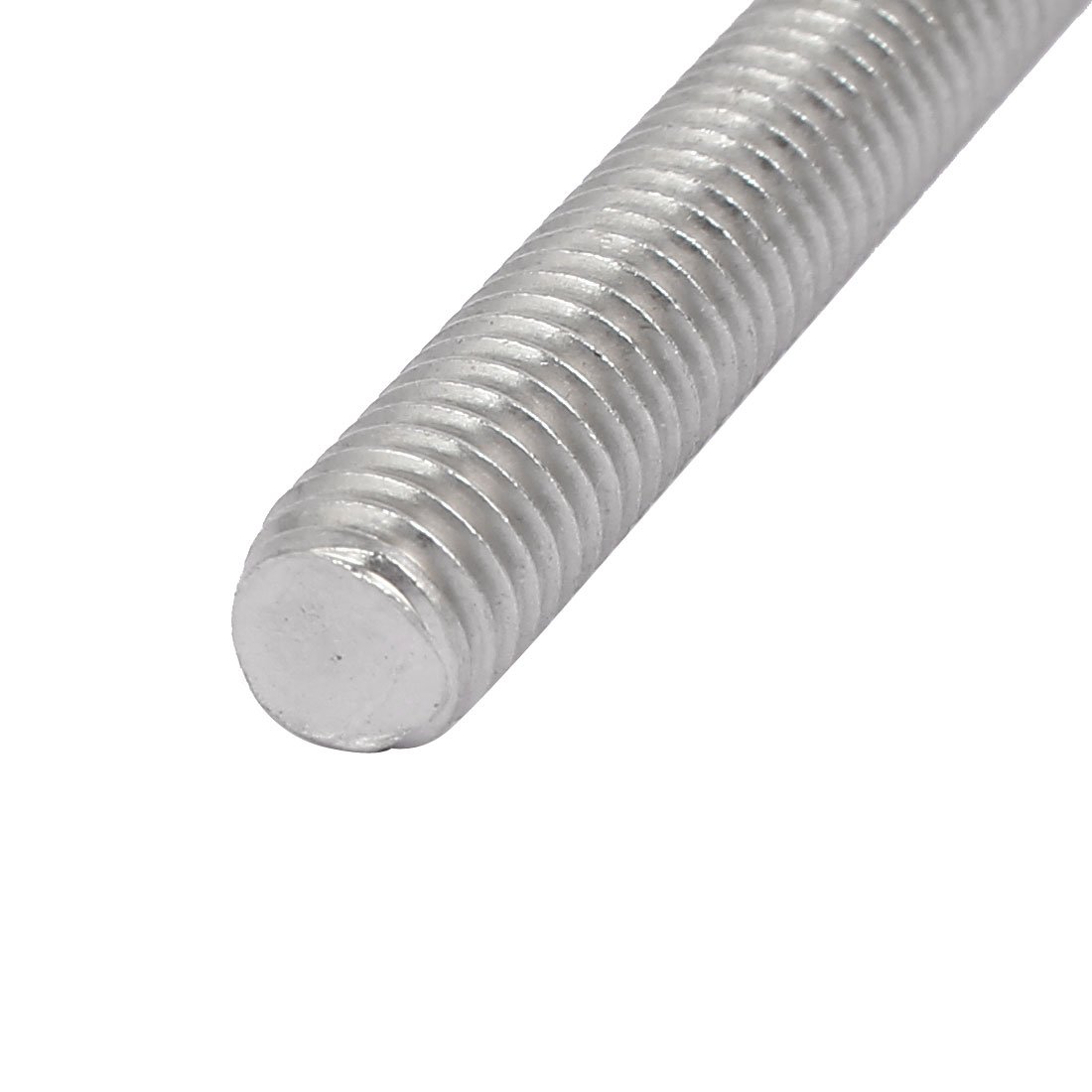 304 Stainless Steel M8 x 75mm Square Neck Carriage Bolts with Nuts - DIN603 Standard, 10PCS Set for Outdoor Furniture & Construction Projects