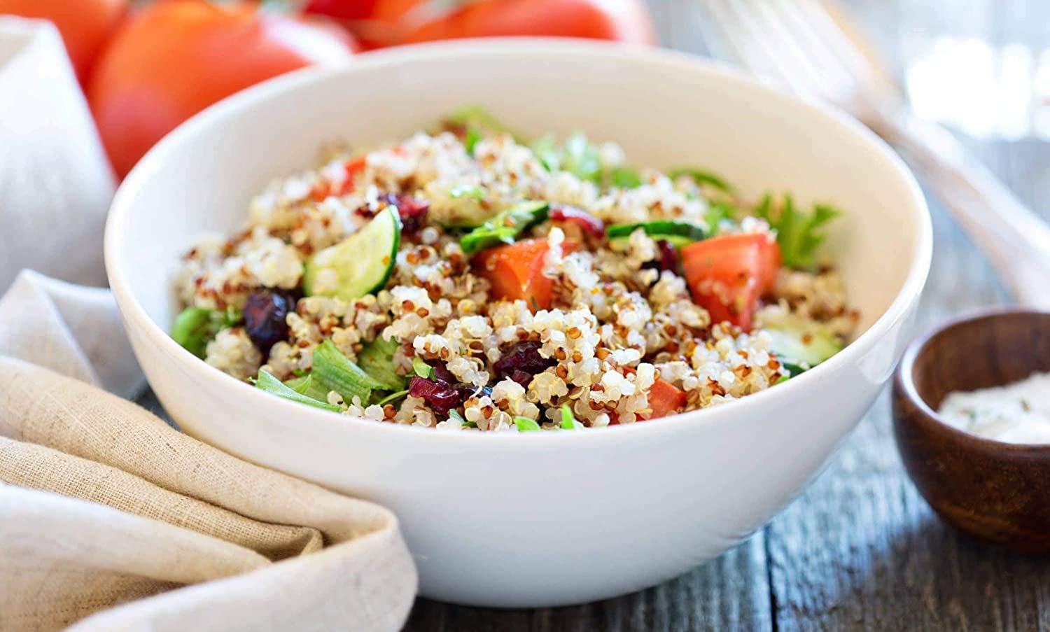 Organic Quinoa Bundle - 15 lbs Red Quinoa & 15 lbs White Quinoa | Non-GMO, Kosher, Vegan | Perfect for Salads, Meal Prep & Healthy Cooking