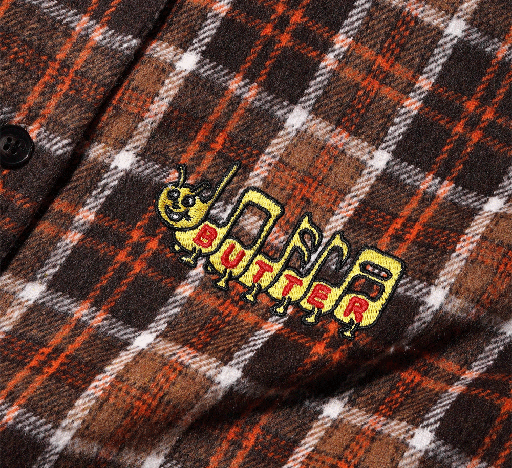 Caterpillar Flannel Shirt for Men - Soft Plaid Long Sleeve Button Down Shirt - Perfect for Outdoor Work, Camping & Casual Wear
