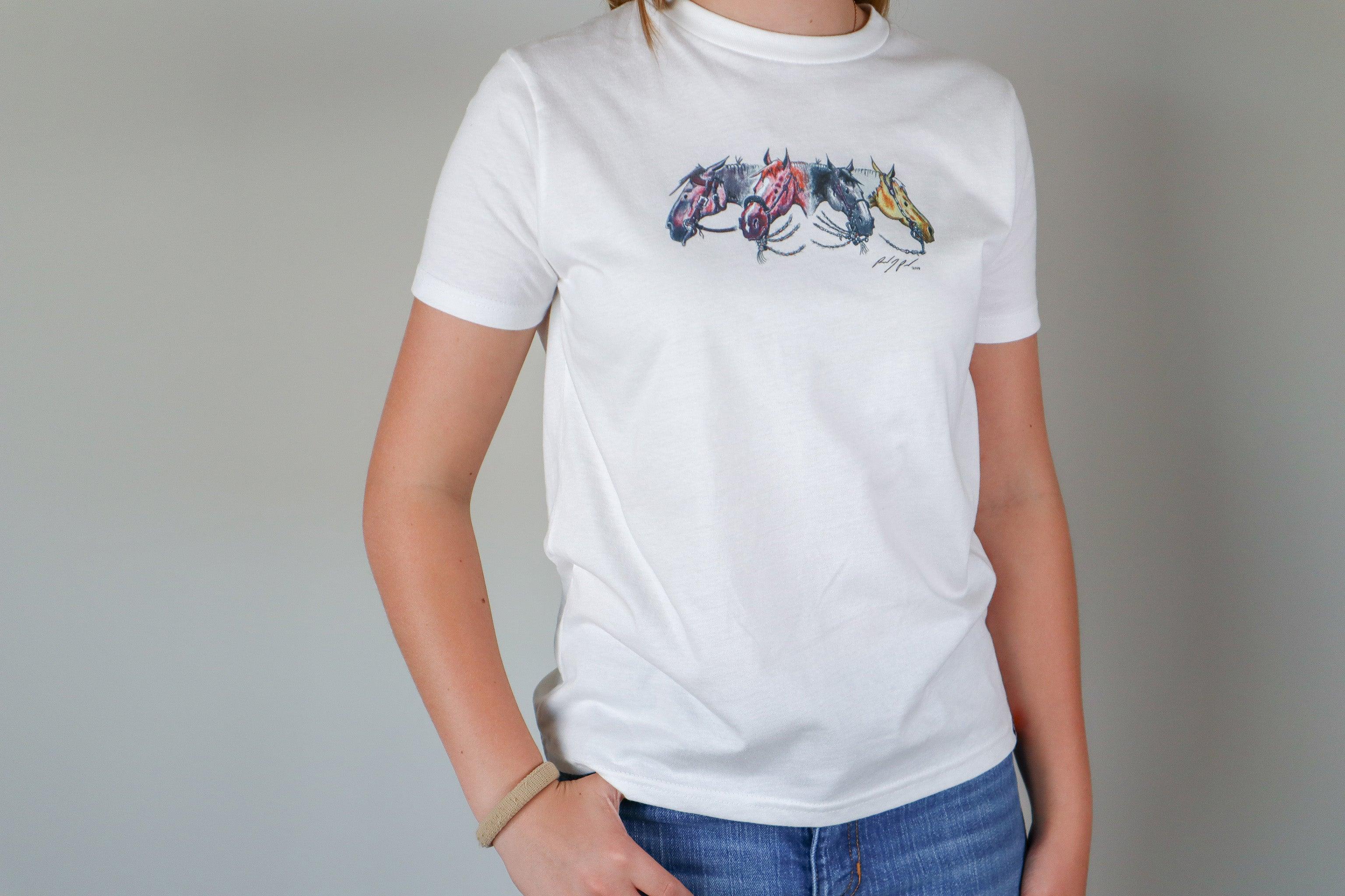 Youth Randy Paul Derby T-Shirt - Trendy Graphic Tee for Boys & Girls - Perfect for Casual Wear, School, and Sports Events