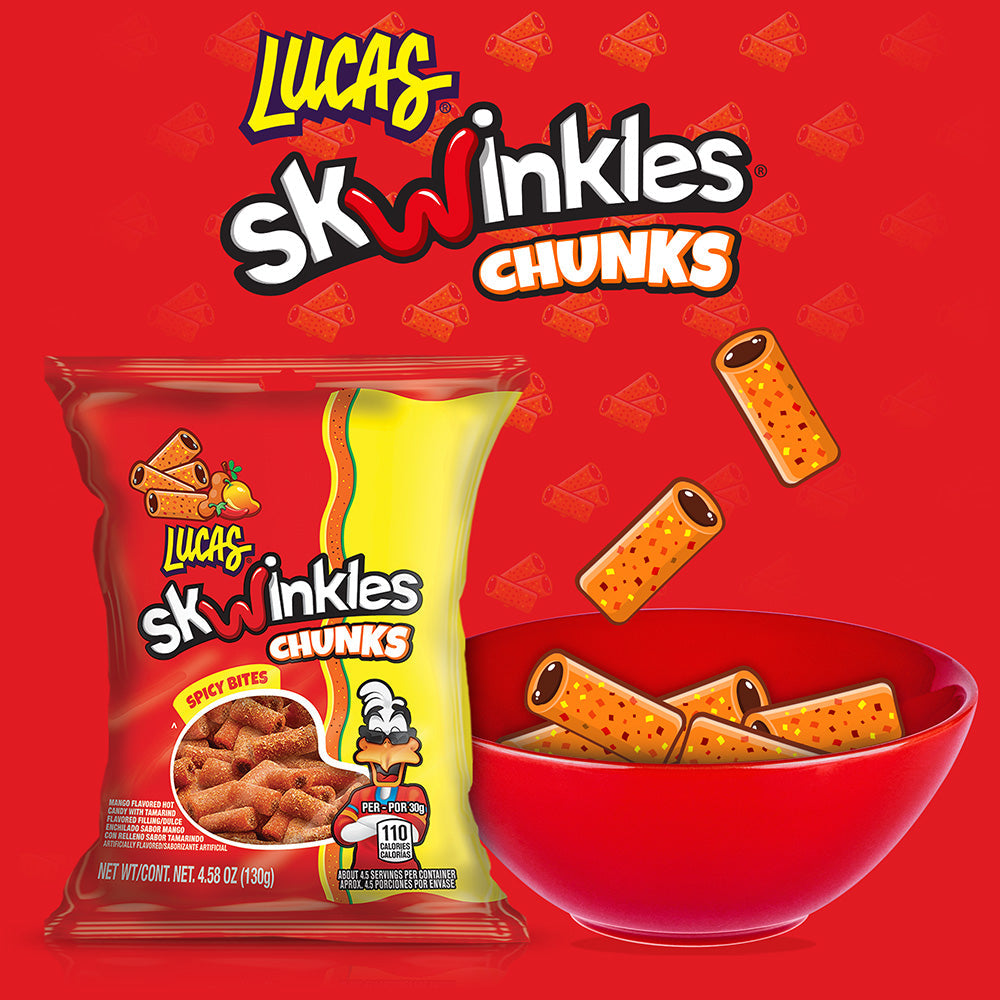 Lucas Swinkle Chunk Dog Treats - 4.5oz, 12 Count Bag - Natural Soft Chews for Small & Medium Dogs - Perfect for Training & Rewarding Your Pet