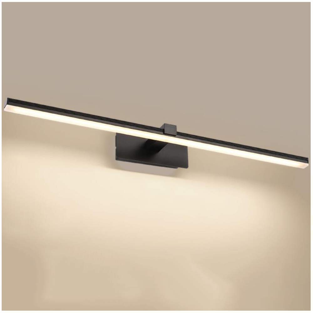 LZLYER 50Cm 12W Wall Light Vanity Mirror Light - 3000K-6000K Adjustable Color Temperature for Makeup, Bathroom Lighting - Warm White LED Wall Lamp Over Mirror Cabinet Sink (Perfect for Bedroom Vanity, Dressing Room & Bathroom Makeup Area)
