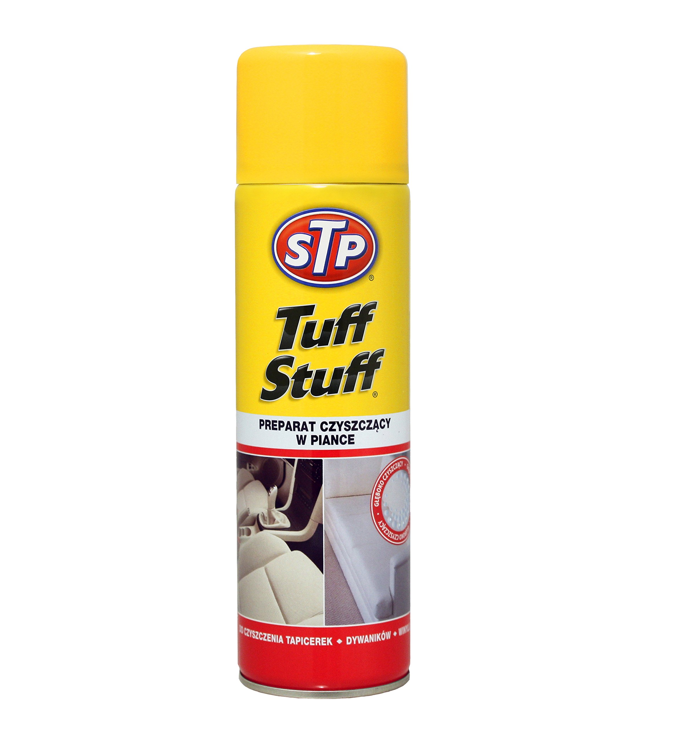 STP Tuff Stuff GST81500ML Multi-Purpose Foam Cleaner 500ml - Ideal for Car Interiors, Upholstery, and Household Cleaning