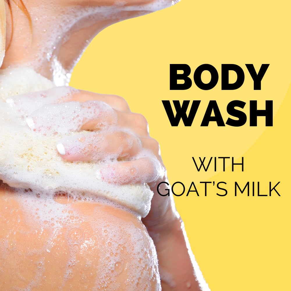 Golden Goat Farms Carnival Scented Goat Milk Body Wash - 1 Gallon | Moisturizing & Nourishing for Dry Skin | Perfect for Bath, Shower & Spa Relaxation