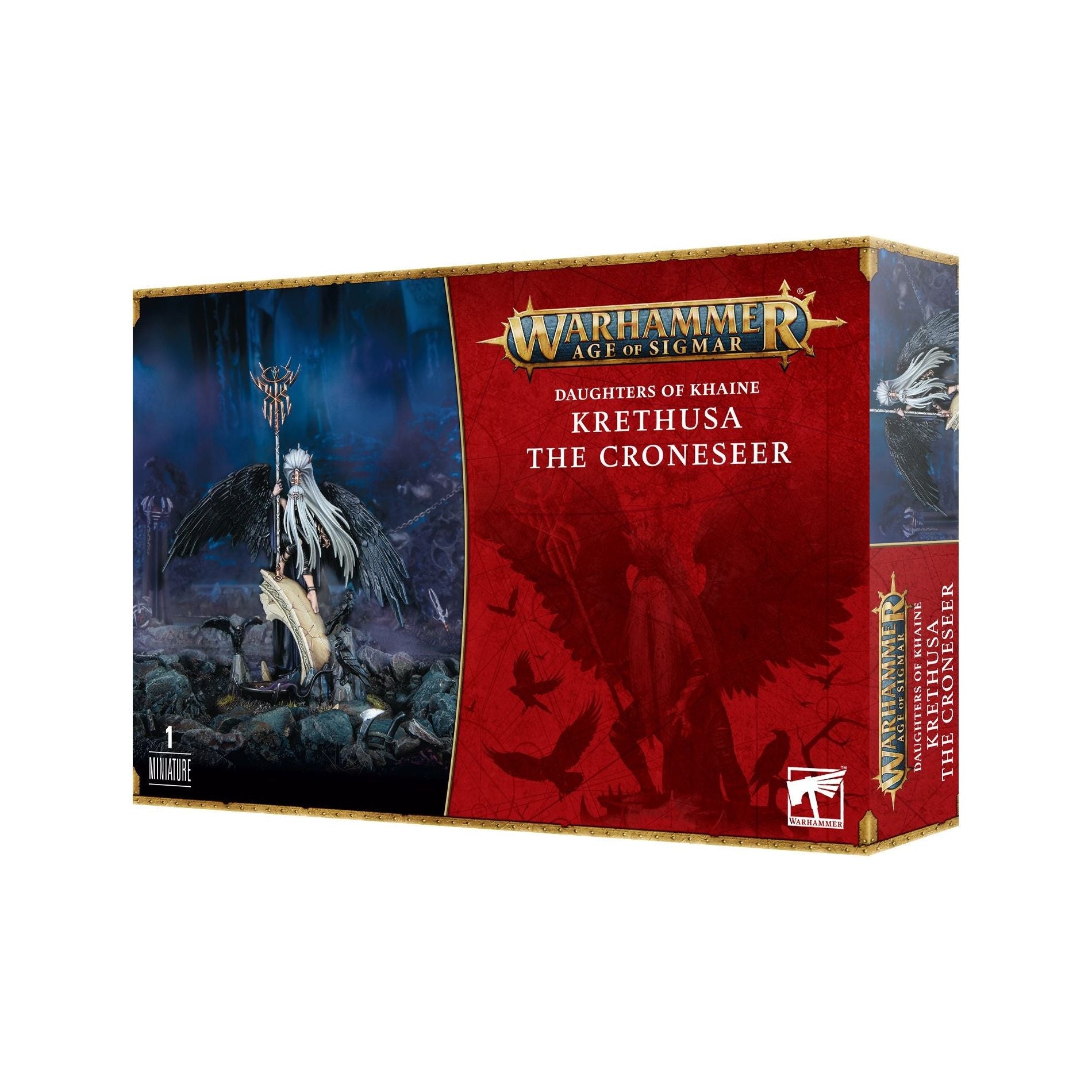 Daughters of Khaine Krethusa the Croneseer - Warhammer Age of Sigmar Miniature for Tabletop Gaming & Collecting