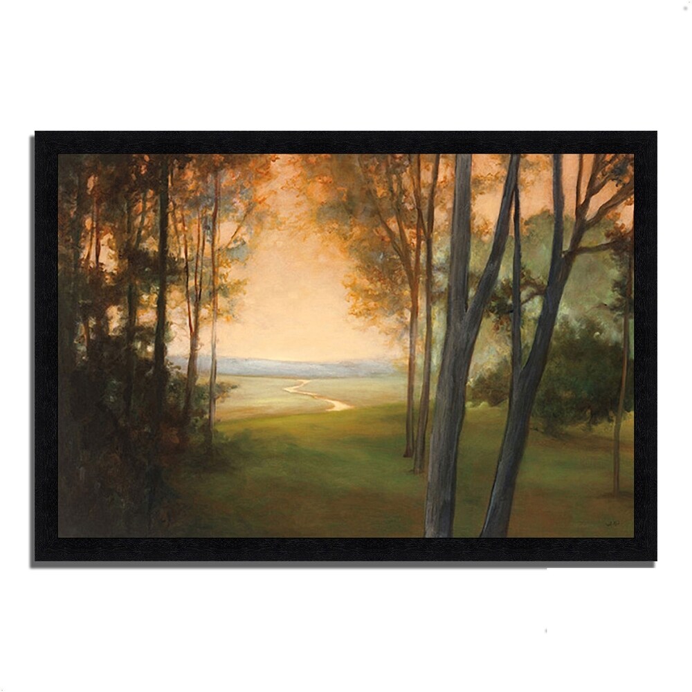 Between the Worlds by Julia Purinton - Framed Art Print Wall Decor for Living Room, Bedroom & Office | Premium Canvas Painting for Home & Gifts