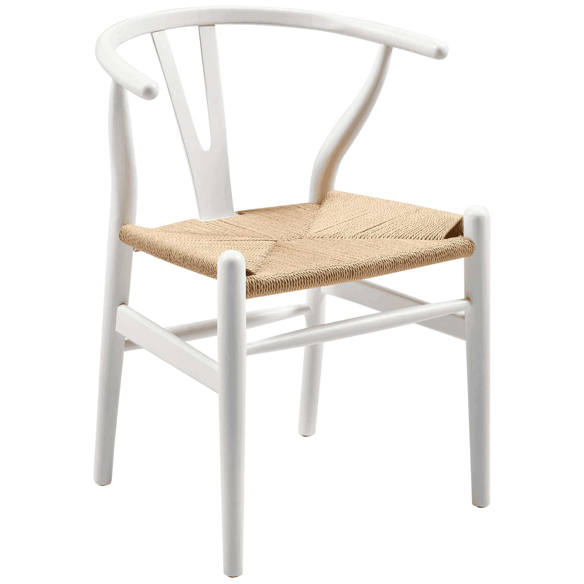Jakob Modern Dining Chair - Sturdy Wooden Kitchen Chair with Upholstered Seat - Perfect for Dining Room, Kitchen, and Breakfast Nook