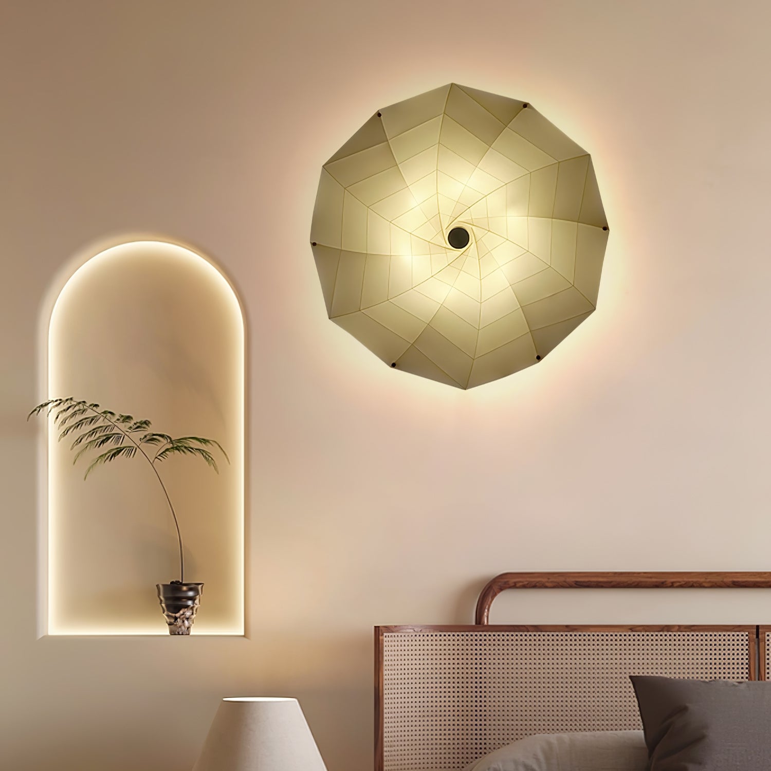 Bloom Petals Wall Lamp - Modern Floral LED Sconce Light for Bedroom, Living Room & Nursery - Elegant Home Decor & Mood Lighting