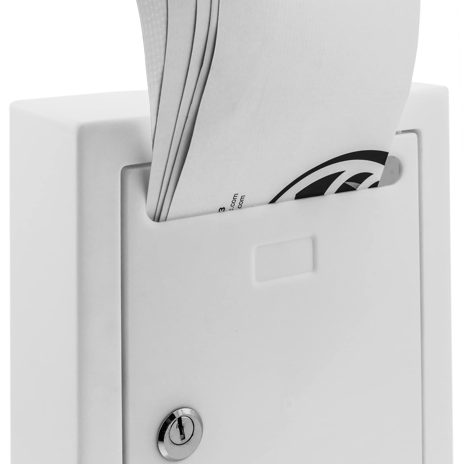 White Plastic Mailbox 8.1