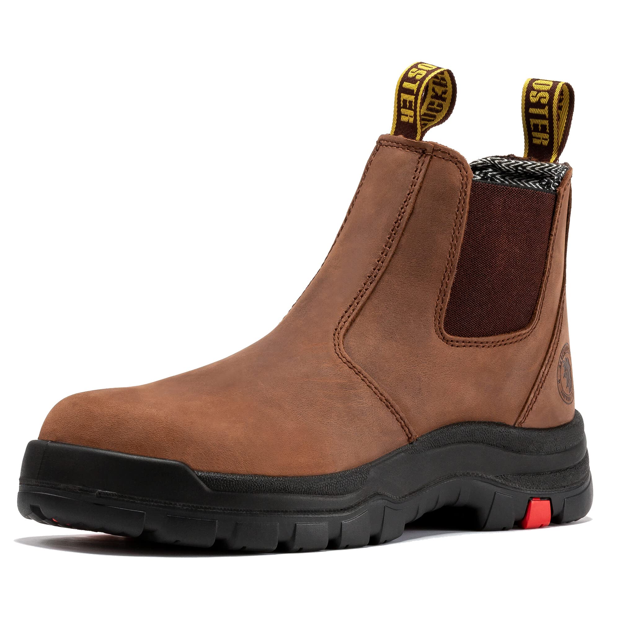 ROCKROOSTER Lumen Men's Slip On Work Boots - 6