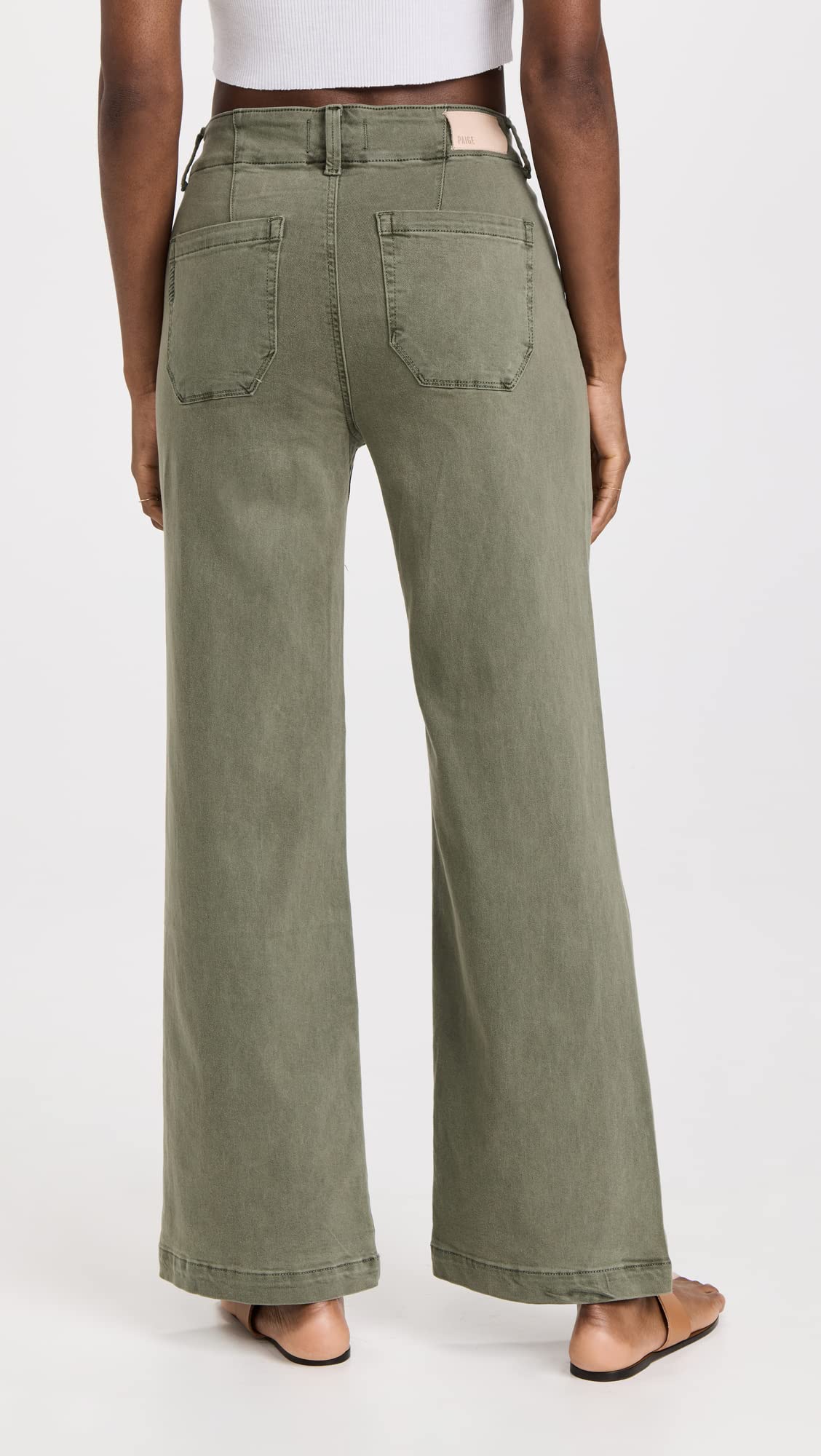 PAIGE Women's Brooklyn High-Rise Skinny Jeans - Stretch Denim Pants for Comfort & Style | Perfect for Work, Casual Outings & Date Nights