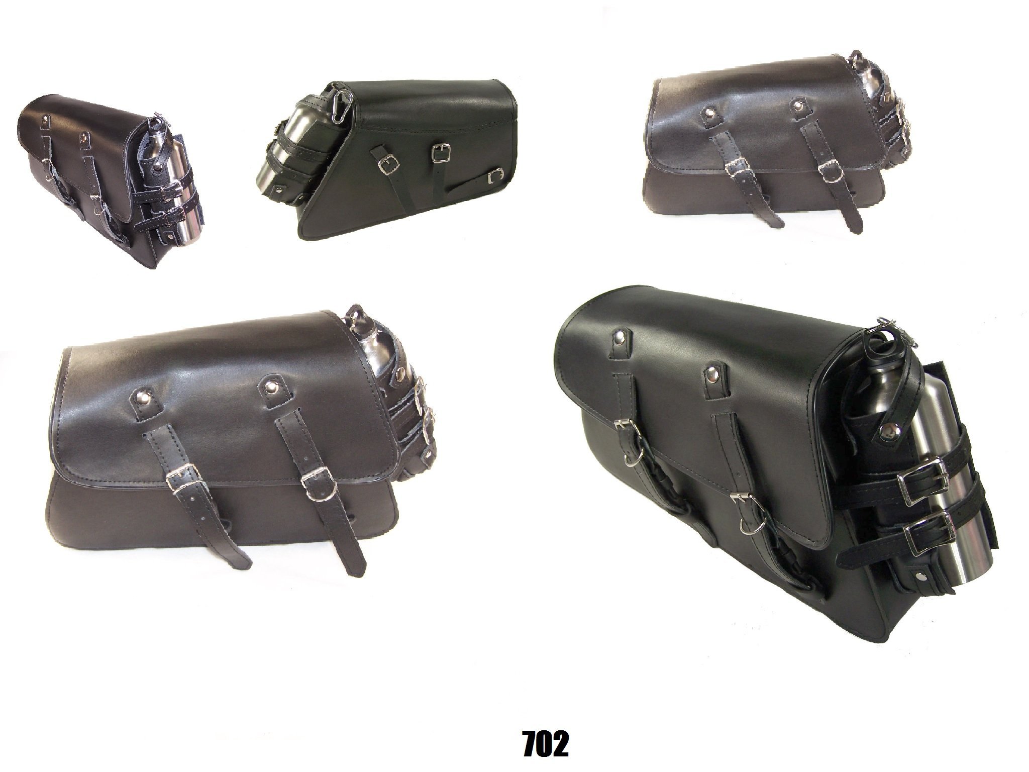 STURGIS SL701 Motorcycle Solo Saddlebag - Waterproof Side/Swing Arm Bag for Harley Davidson Sportster - Perfect for Road Trips & Daily Commuting