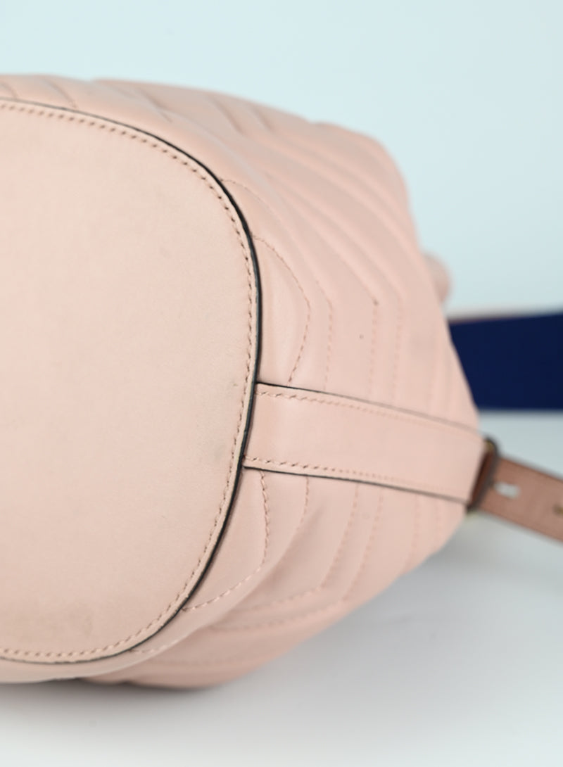 Gucci Marmont Bucket Bag in Pink - Stylish Designer Handbag for Women | Perfect for Parties, Dates & Everyday Use
