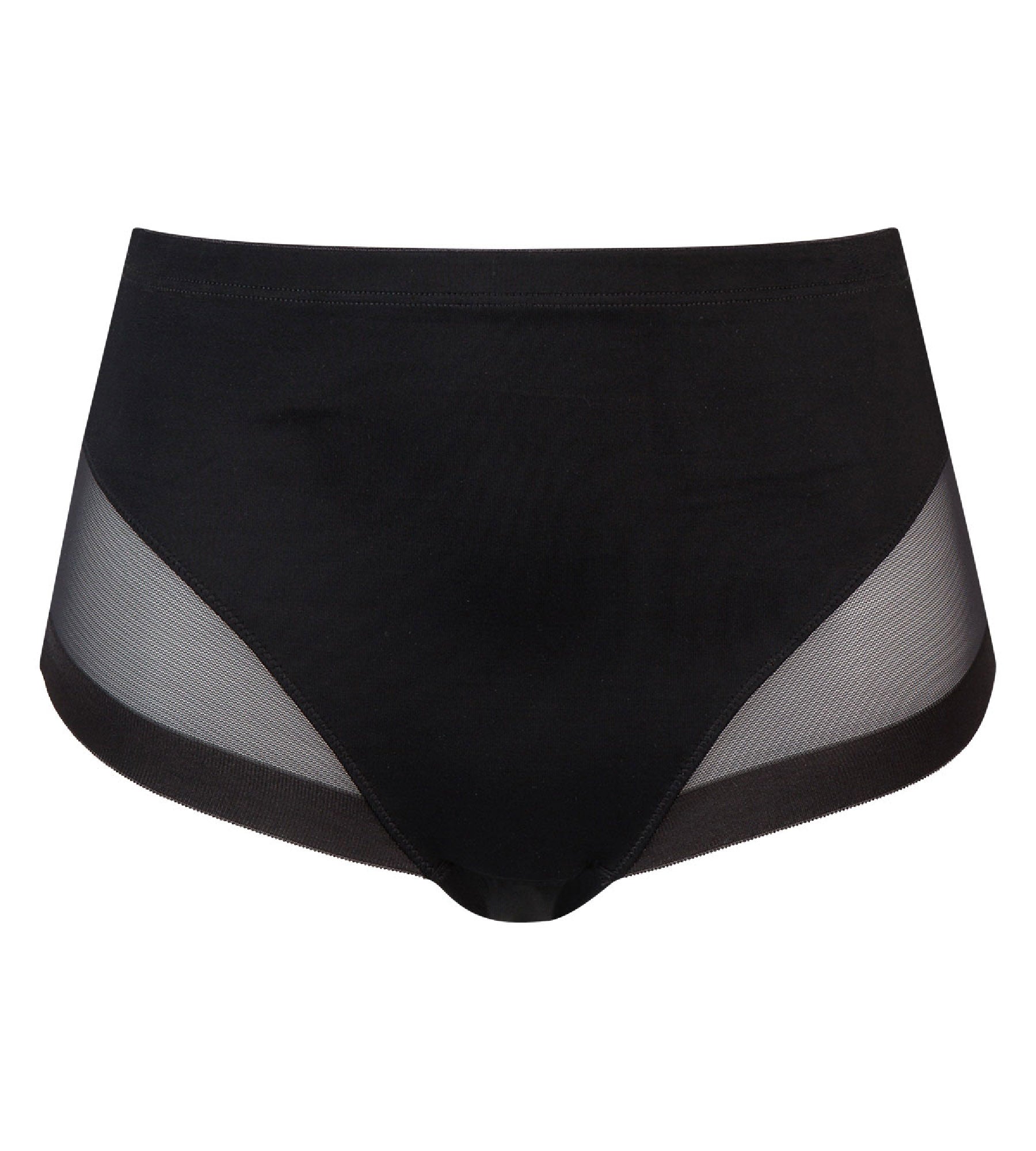 High Waist Black Invisible Seamless Culotte Underwear - Comfortable & Breathable for Everyday Wear | Generous Limited Edition by Dim | Perfect for Yoga, Workouts & Lounge Wear