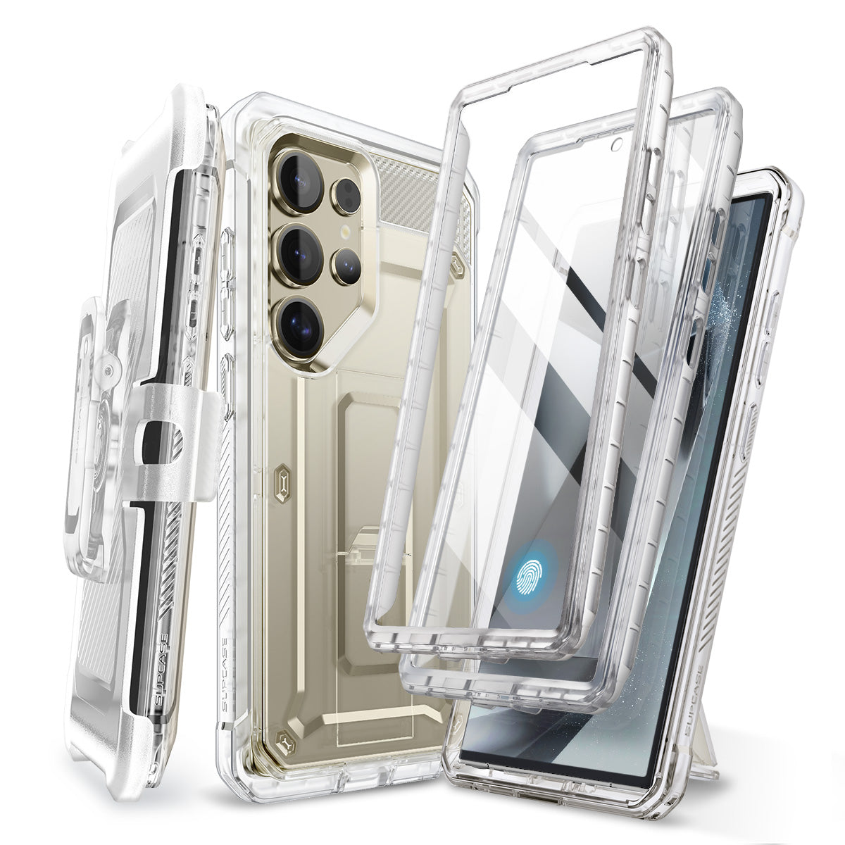 Samsung Galaxy S25 Ultra Unicorn Beetle PRO Case - Heavy Duty Clear Protective Cover with Military-Grade Drop Protection | Perfect for Outdoor Adventures, Construction Work & Extreme Sports