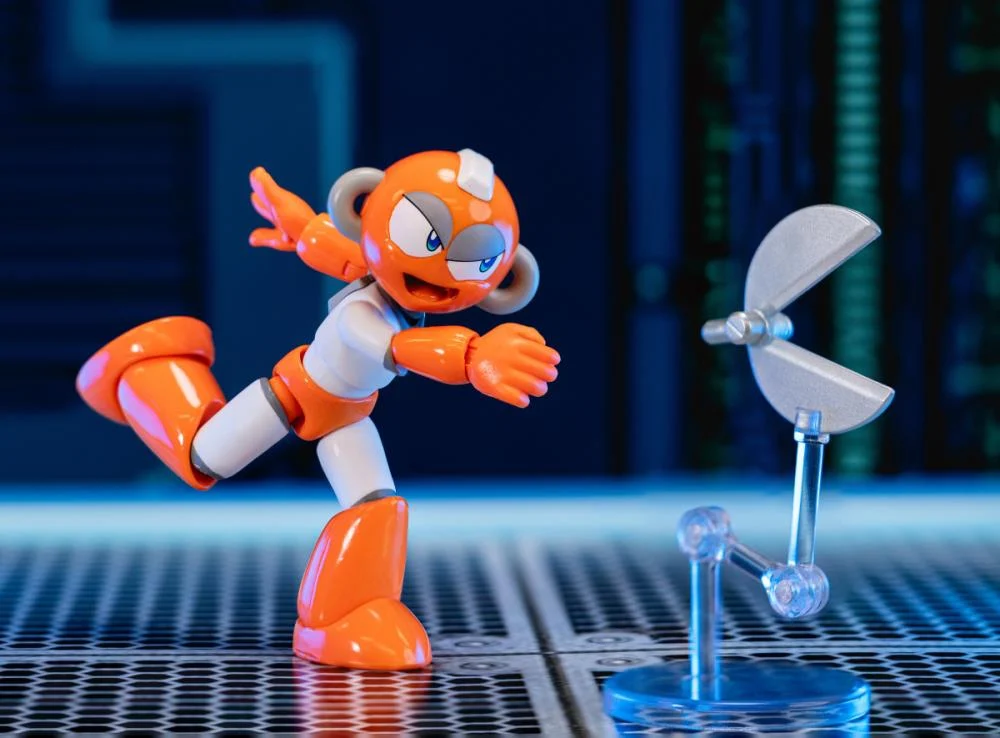 Jada Toys 1/12 Scale 6-Inch Mega Man Action Figure Set - Hyper Bomb, Elec Man & Cut Man Collectible Figures for Display & Gaming Enthusiasts