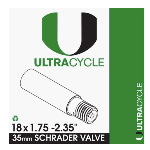 18 X 1.75 to 2.35 Schrader Valve Bike Tube - Compatible with Bicycles, Motorcycles, and Scooters - Perfect for Road Bikes, Mountain Bikes, and Commuting