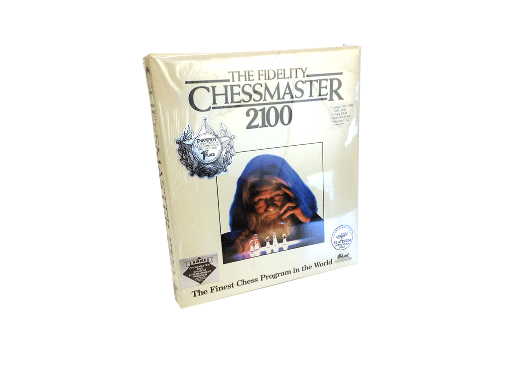 Fidelity Chessmaster 2100 - New & Sealed Amiga Video Game Software - Perfect for Retro Gaming Enthusiasts & Chess Lovers