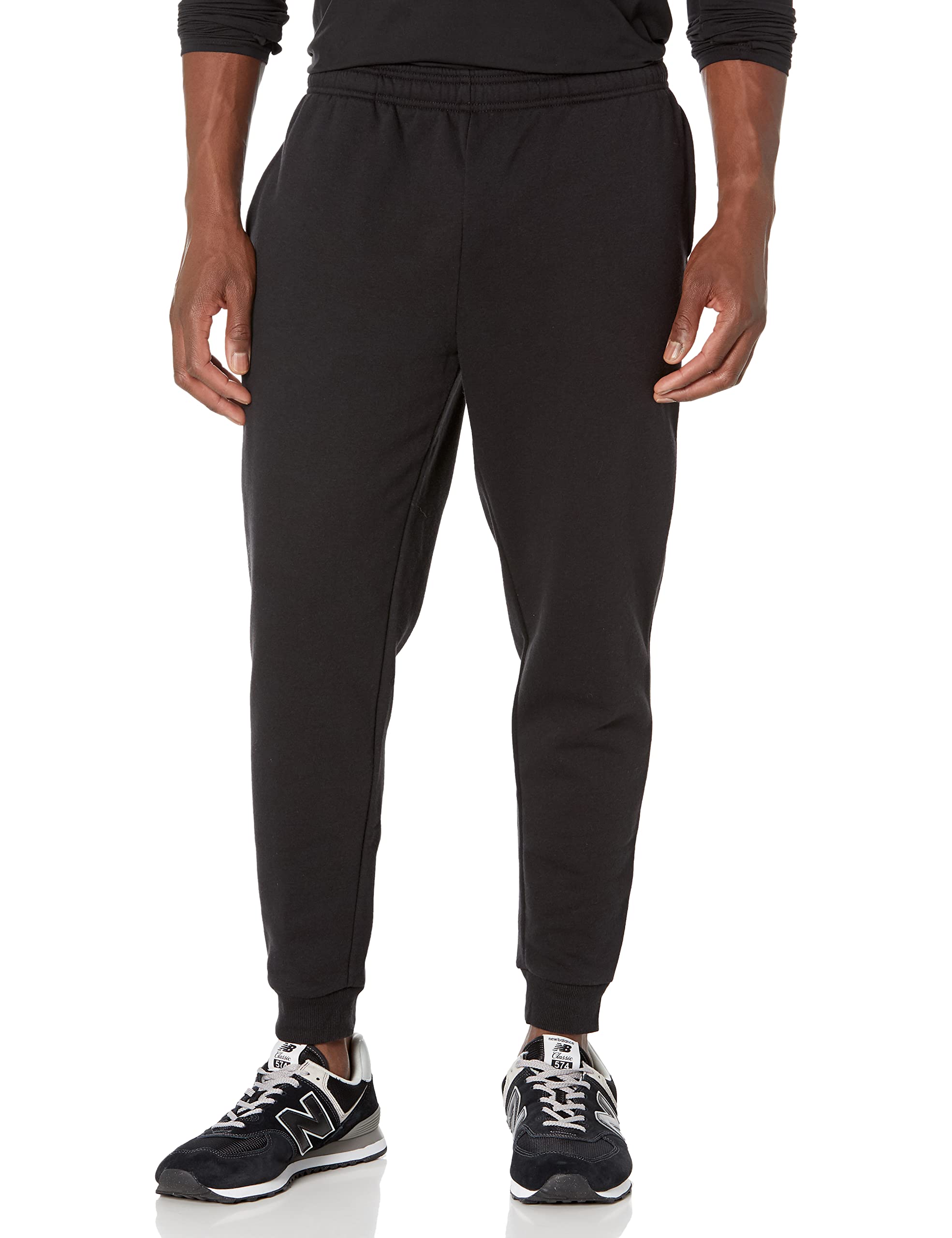 Amazon Essentials Men's Fleece Jogger Pants - Soft Comfortable Lounge & Workout Sweatpants for Casual Wear, Running, Yoga, and Home Relaxation