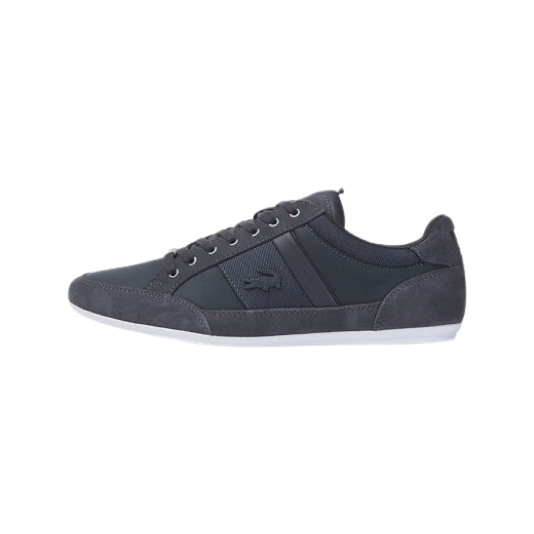 Lacoste Chaymon 222 CMA Sneakers - Dark Grey & White Men's Casual Shoes for Walking, Running & Everyday Wear