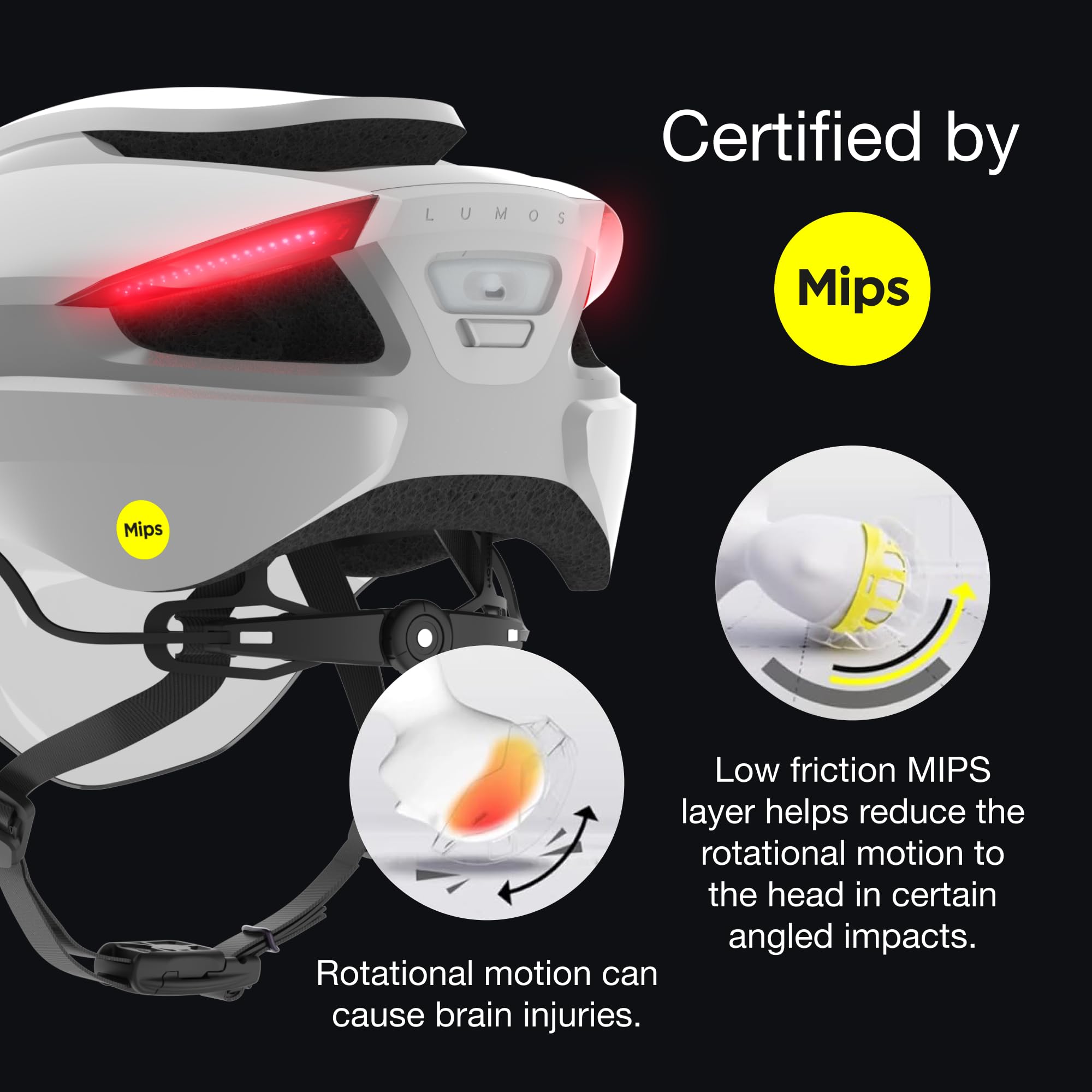 **Lumos Ultra Smart Bike Helmet with LED Lights - NTA 8776 Certified E-Bike & Scooter Helmet - Retractable Face Shield & App Control for Adults - Perfect for Commuting, Urban Cycling & Night Riding**