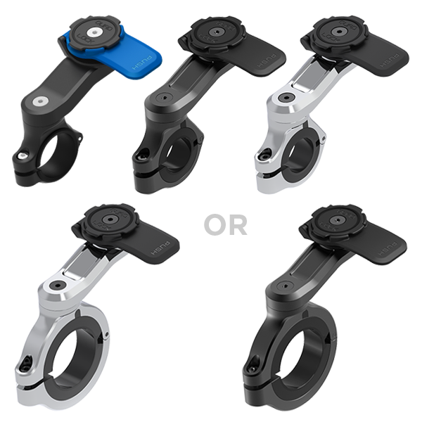 Universal Motorcycle Handlebar Mount for Phone & GPS - Durable & Adjustable - Perfect for Adventure Riding, Commuting & Off-Road Navigation
