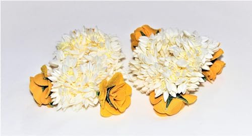 2 GAJRA YELLOW ROSE