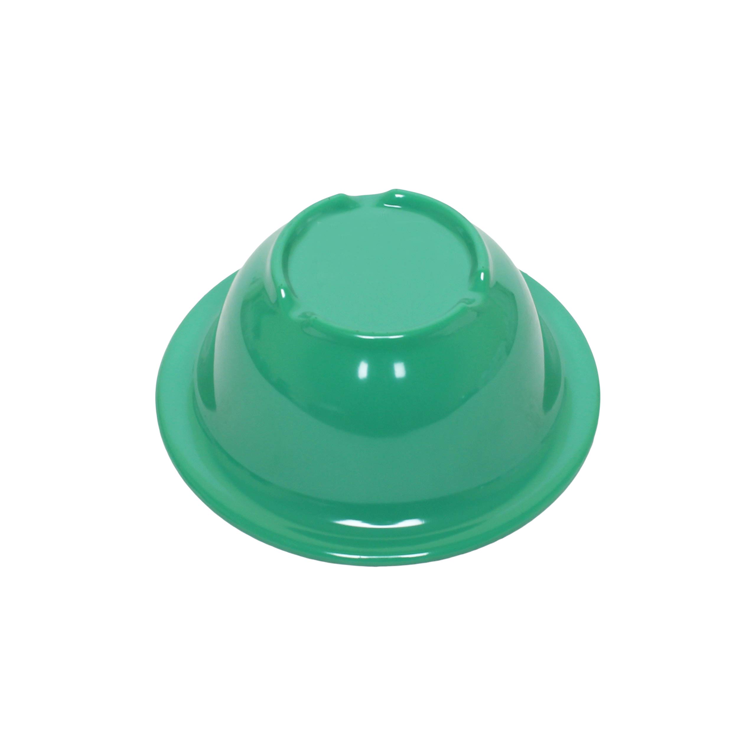 Premium Green Melamine Soup Bowl Set - 5.375 Inch, 10 oz (Pack of 12) - Durable & Lightweight Dinnerware for Outdoor Picnics, Camping, and Everyday Use