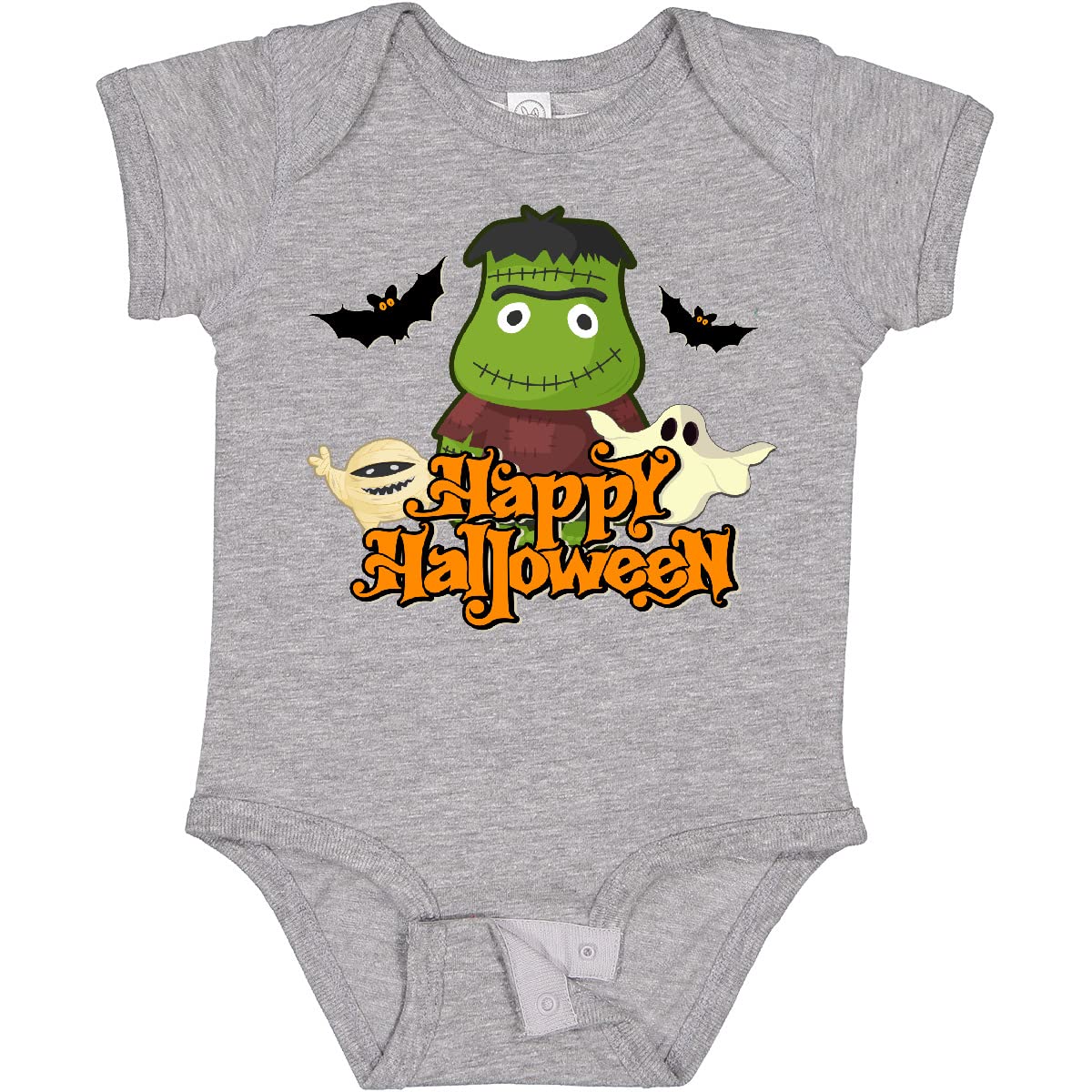 Inktastic Halloween Monster Baby Bodysuit - Cute & Soft Infant Onesie for Halloween Costume, Trick or Treat, Photo Shoots & Holiday Celebrations