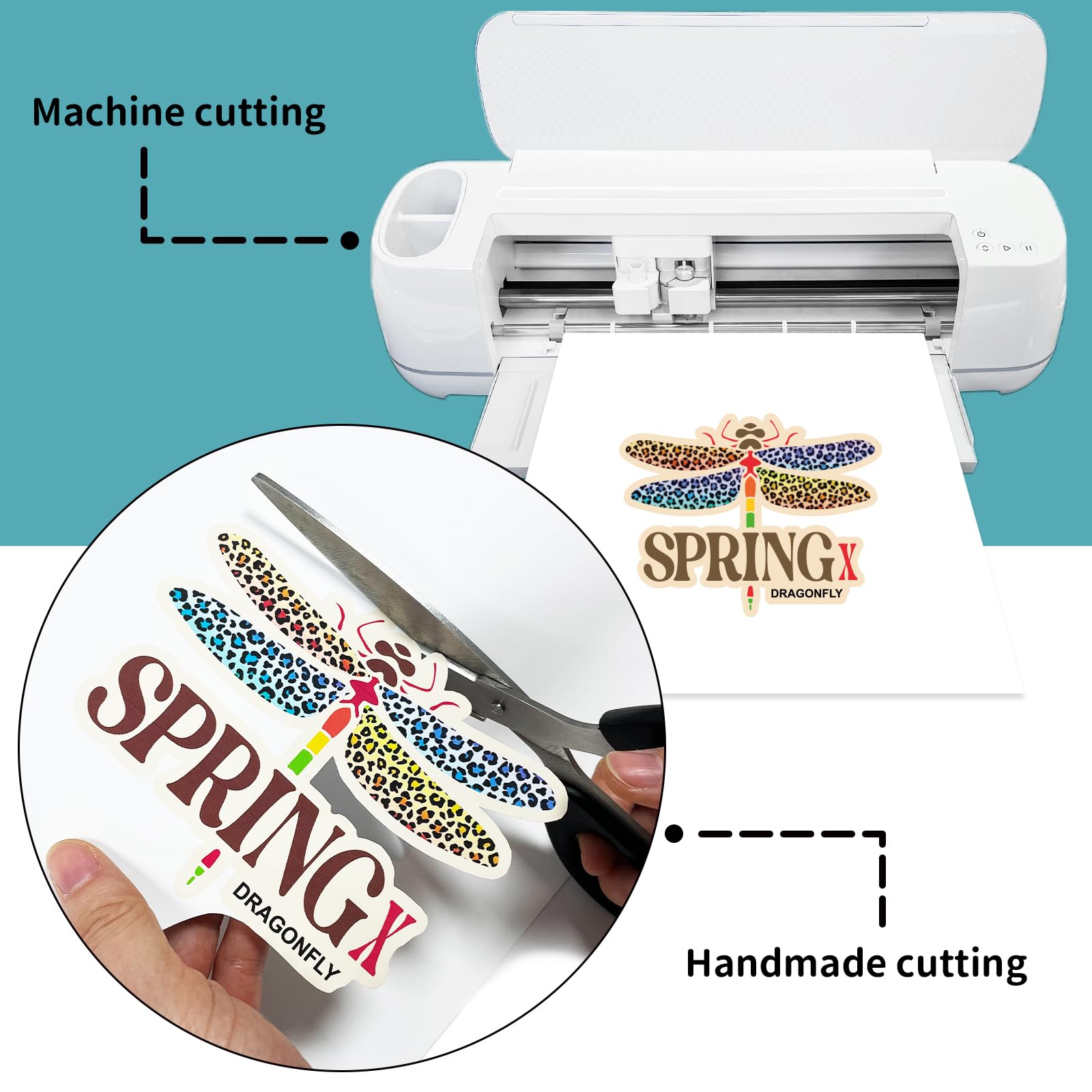 Premium Iron-on Heat Transfer Paper for T-Shirts (8.5x11'', 20 Sheets) - Printable Inkjet Transfer Vinyl for Light Fabrics - DIY Custom Apparel, Personalized Gifts & Craft Projects